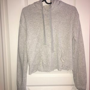 Garage gray hoodie sweatshirt